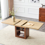 Expandable Dining Table with Storage - 59 to 71 inches.