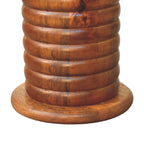 Solid Wood Console Table - Artisan Furniture Sculpted Legs.