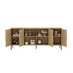 Magnolia 71' Sideboard in Light Oak