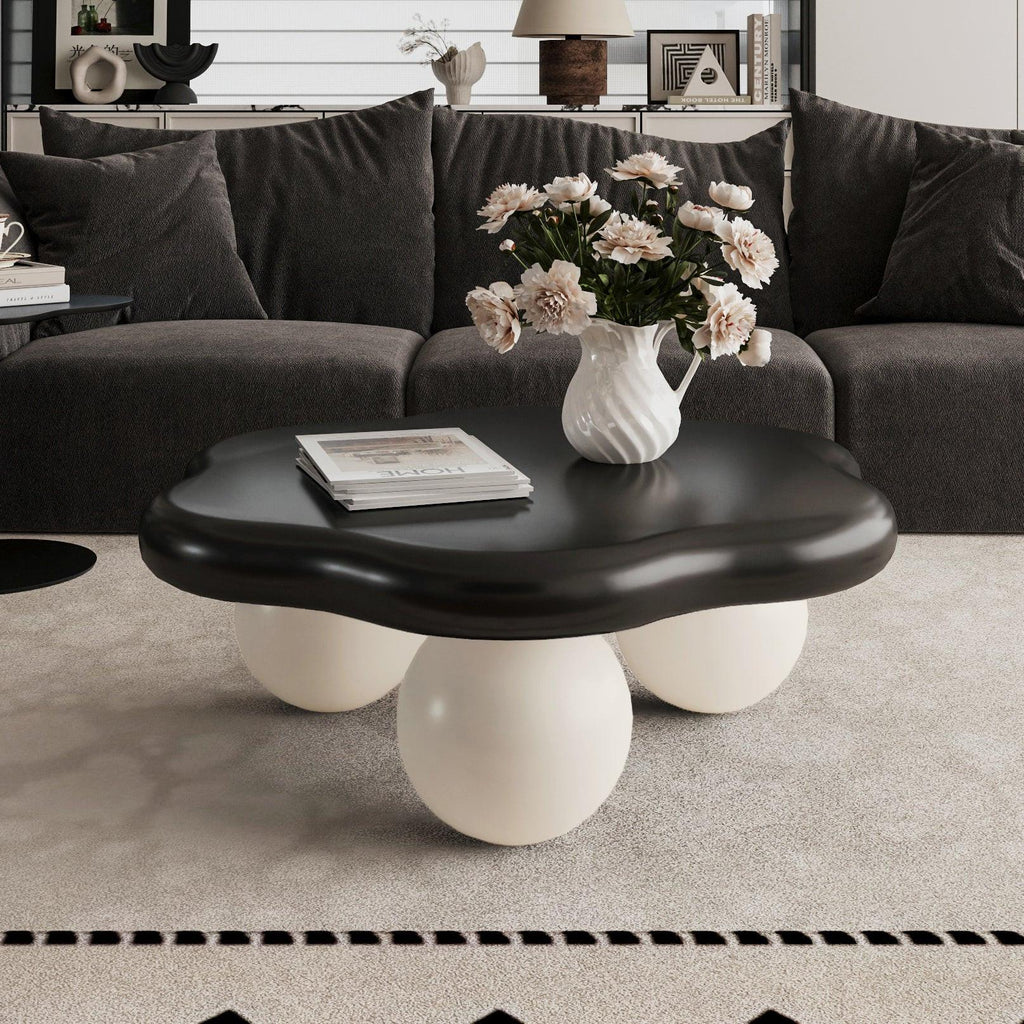 35' Cloud Shaped Coffee Table for Small Apartments.
