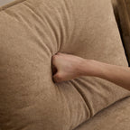 Algora 84.5 in. Modern Velvet Sofa for 3 Seating.