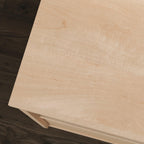 Credenza for TVs up to 46 inches with Concealed Storage.