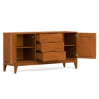 Harper Rubber Wood Sideboard Buffet for Storage.