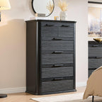 Modern 6 Drawer Dresser Storage for Bedroom & Living Room.