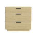 Payton 26' Nightstand in Natural Oak (3-Drawer)