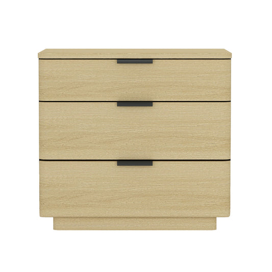 Payton 26' Nightstand in Natural Oak (3-Drawer)