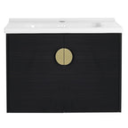 40 Inch Soft Close Doors Bathroom Vanity With Sink, and A Small Storage Shelves(BVC06328BCT-BVC07412LTK) - Groovy Boardz