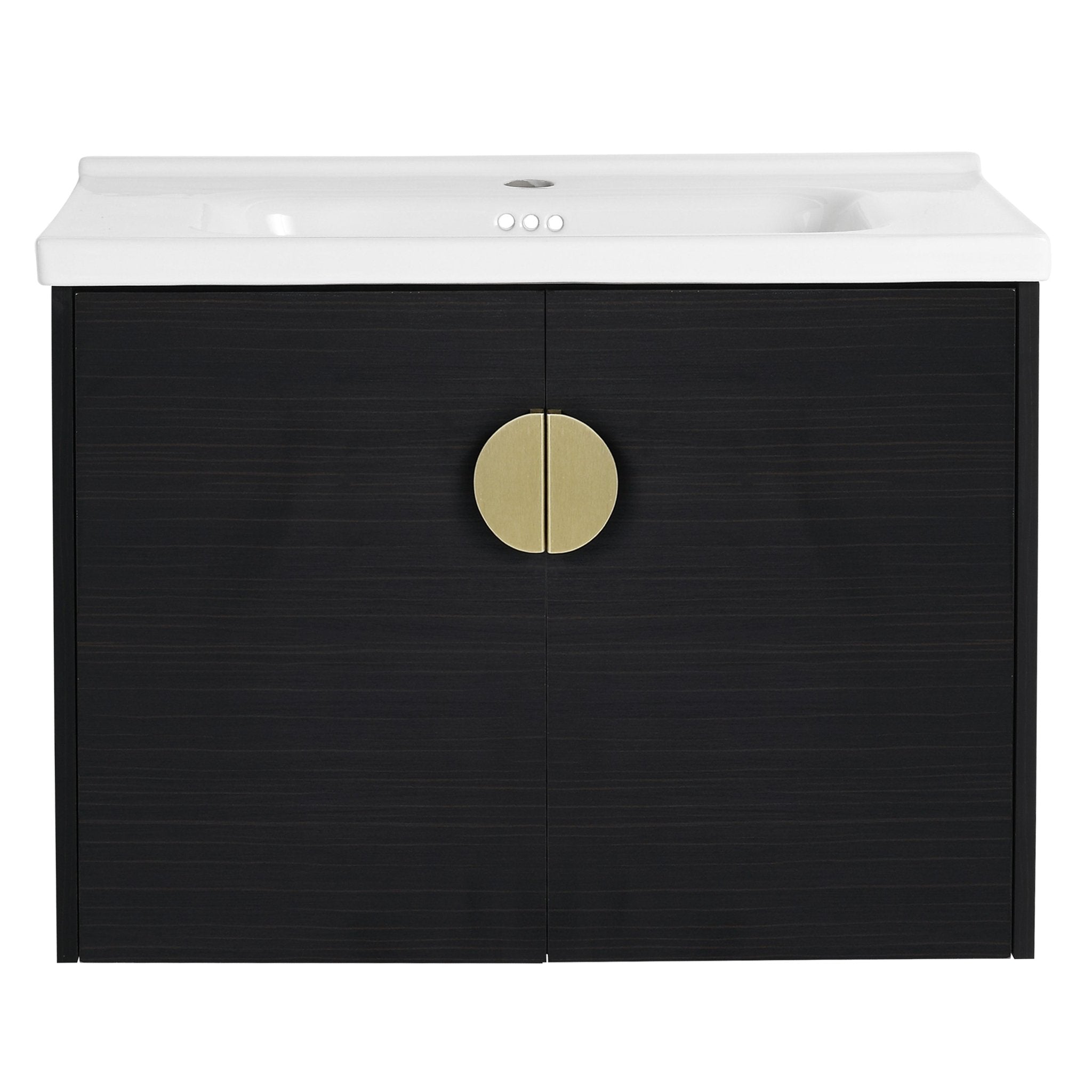 40 Inch Soft Close Doors Bathroom Vanity With Sink, and A Small Storage Shelves(BVC06328BCT-BVC07412LTK) - Groovy Boardz