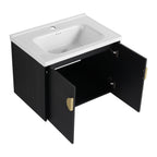 40 Inch Soft Close Doors Bathroom Vanity With Sink, and A Small Storage Shelves(BVC06328BCT-BVC07412LTK) - Groovy Boardz