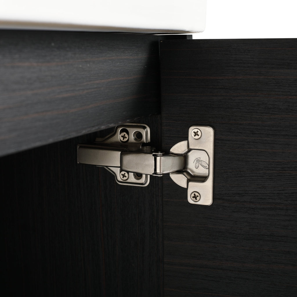 40 Inch Soft Close Doors Bathroom Vanity With Sink, and A Small Storage Shelves(BVC06328BCT-BVC07412LTK) - Groovy Boardz