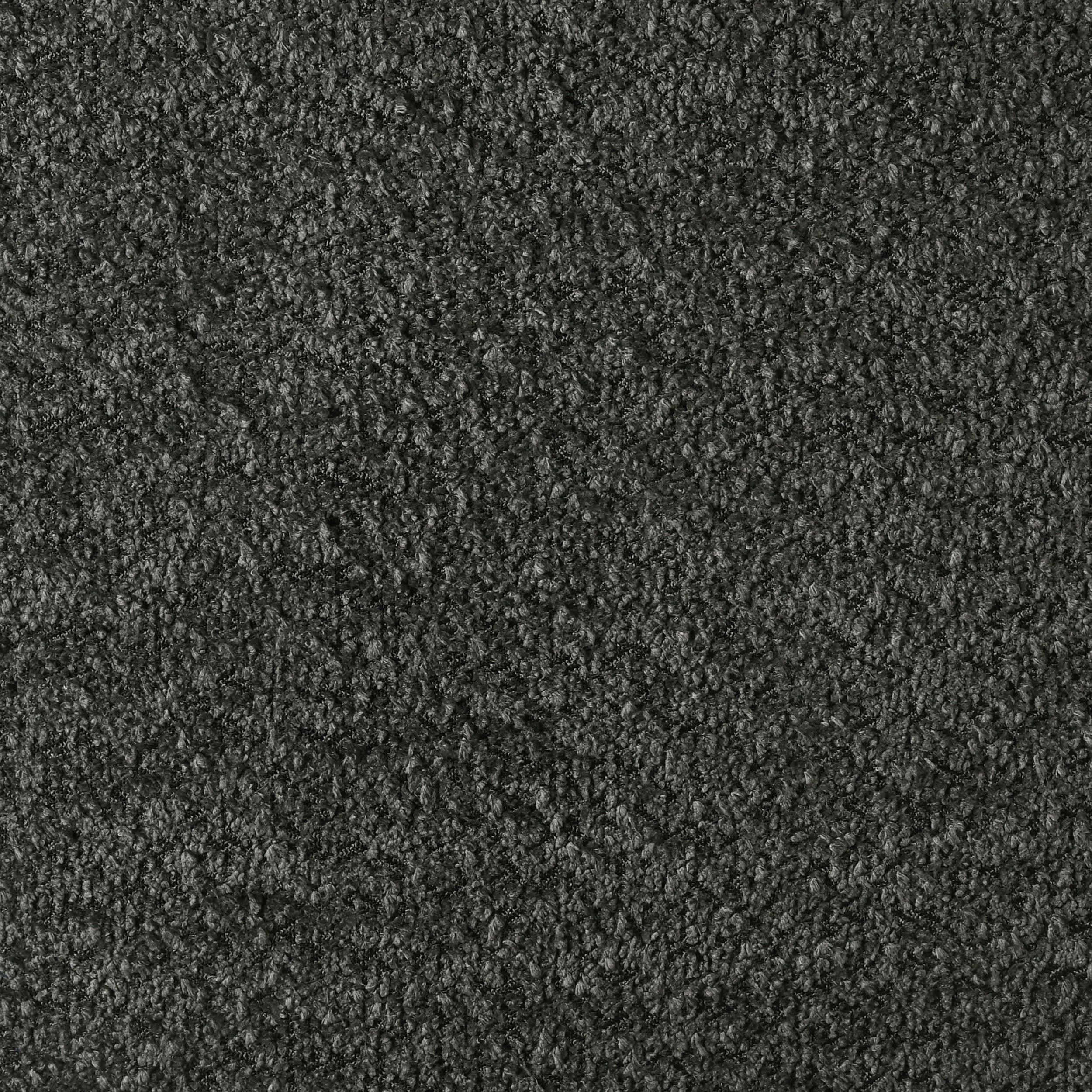 Burton Black Upholstered Queen Bed - Modern Design.