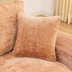 107'' Modern Boucle Sectional Sofa with Ottomans.
