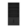 Rivington 40' Bookcase Cabinet in Black