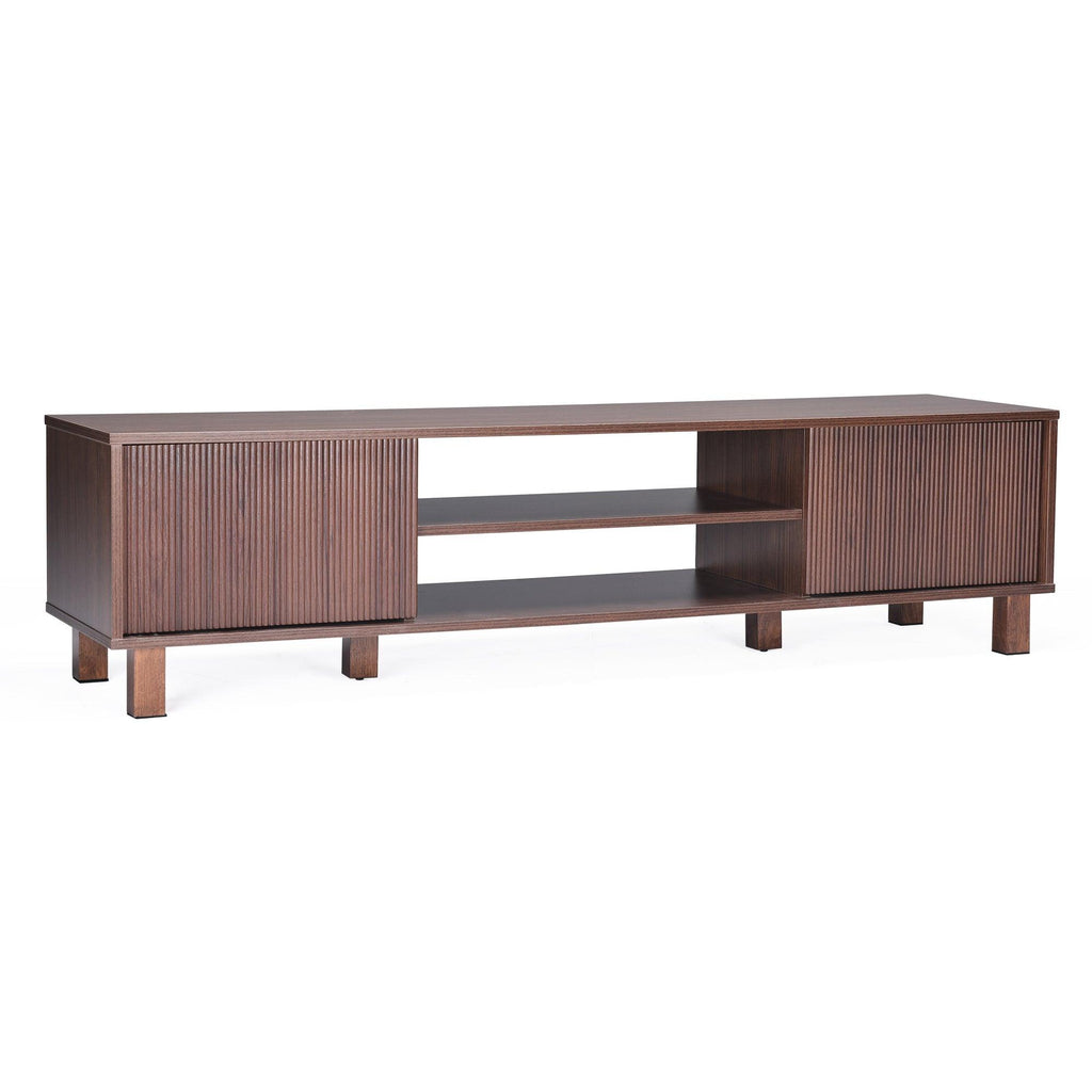 Modern TV Stand for 70 Inch TVs - Stylish Storage Center.