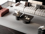 Modern Wood Nesting Coffee Table Set for Versatile Spaces.