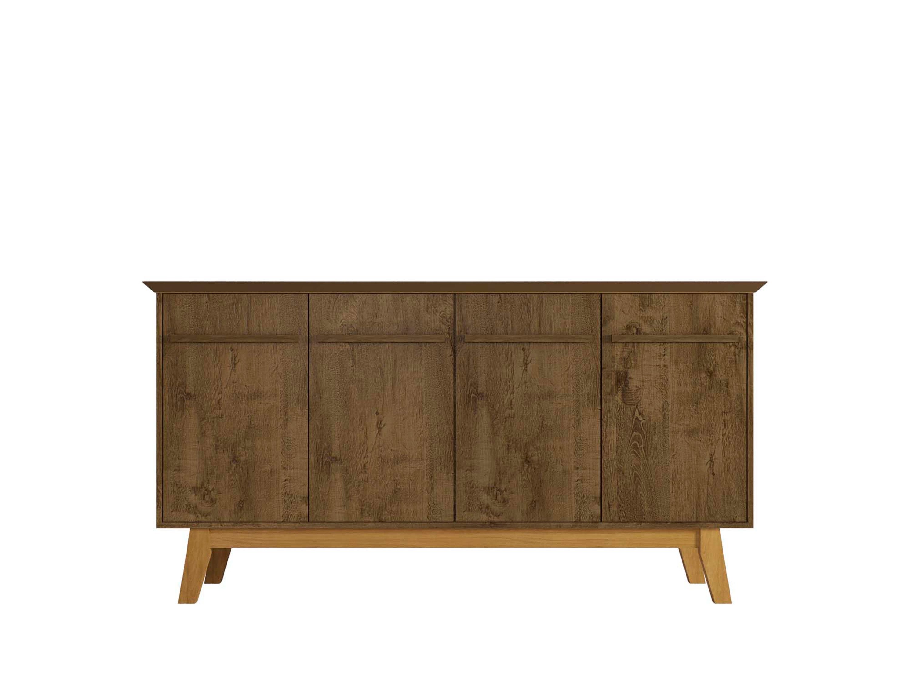Yonkers 63' Sideboard in Rustic Brown