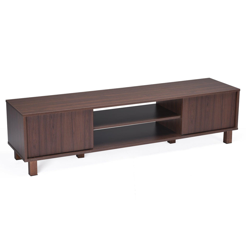 Modern TV Stand for 70 Inch TVs - Stylish Storage Center.