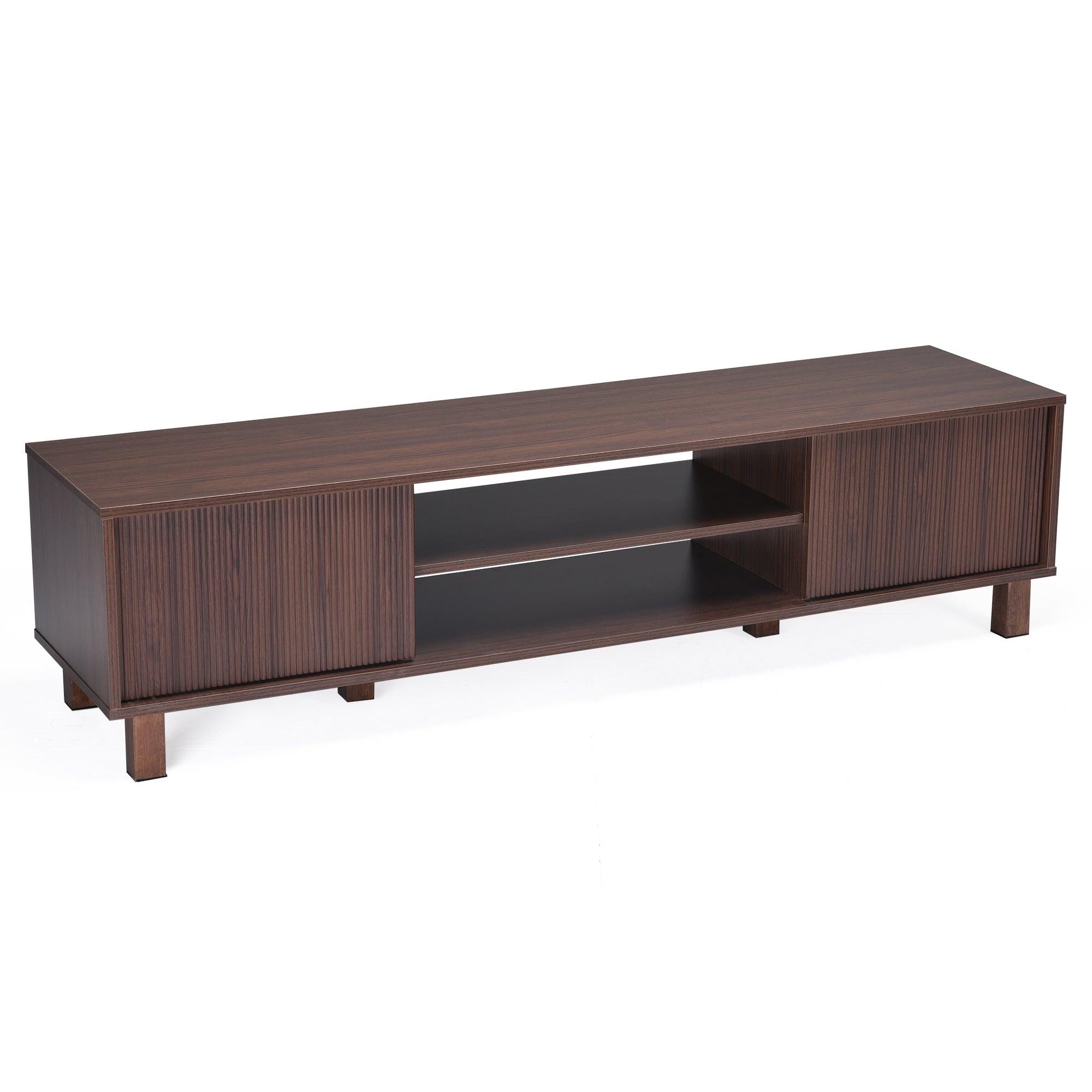 Modern TV Stand for 70 Inch TVs - Stylish Storage Center.