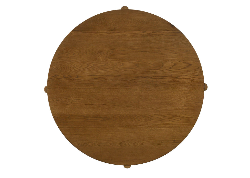 Andrew 5-Piece Round Dining Set - Mid-Century Modern Design.