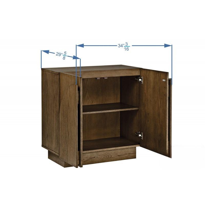 Mid-Century Modern Sideboard Cabinet for Living Room Storage.