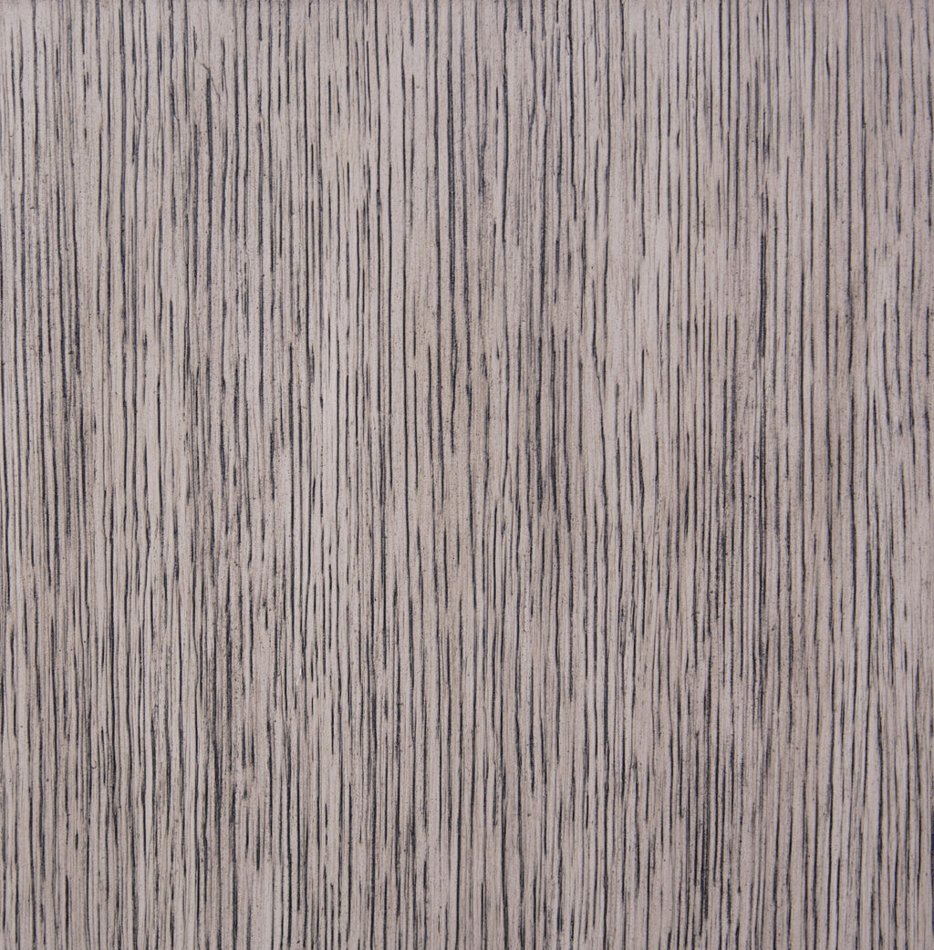 Close-up texture of Dawn Finish on Queen Size Panel Bed, showing natural oak wood grain pattern and smooth surface.
