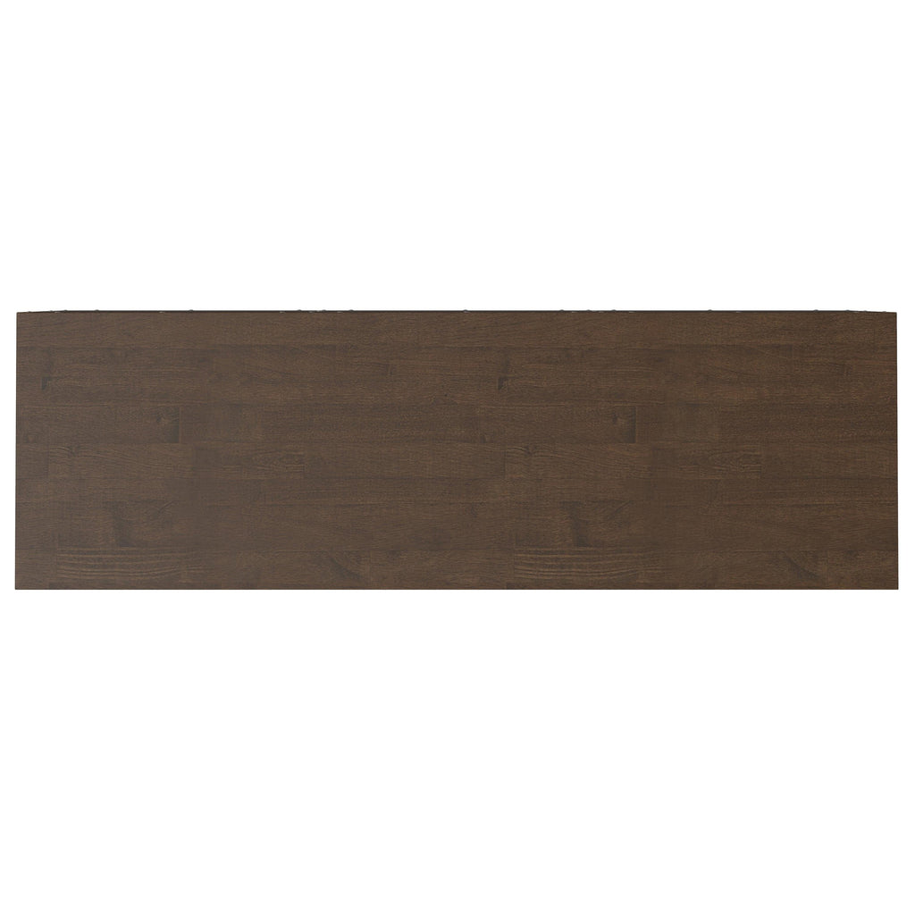 Walnut Brown Sideboard Buffet for Functional Storage.