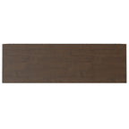 Walnut Brown Sideboard Buffet for Functional Storage.