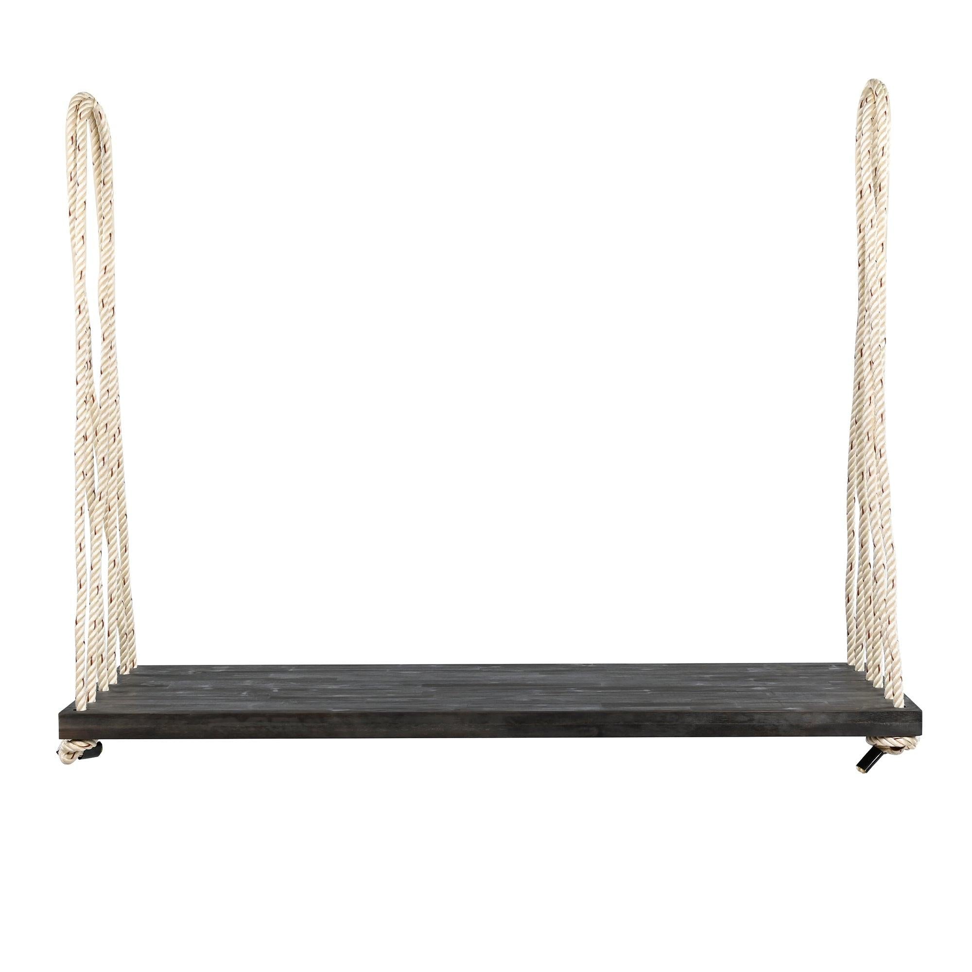TOPMAX Wooden Swing Chair for Garden and Patio.