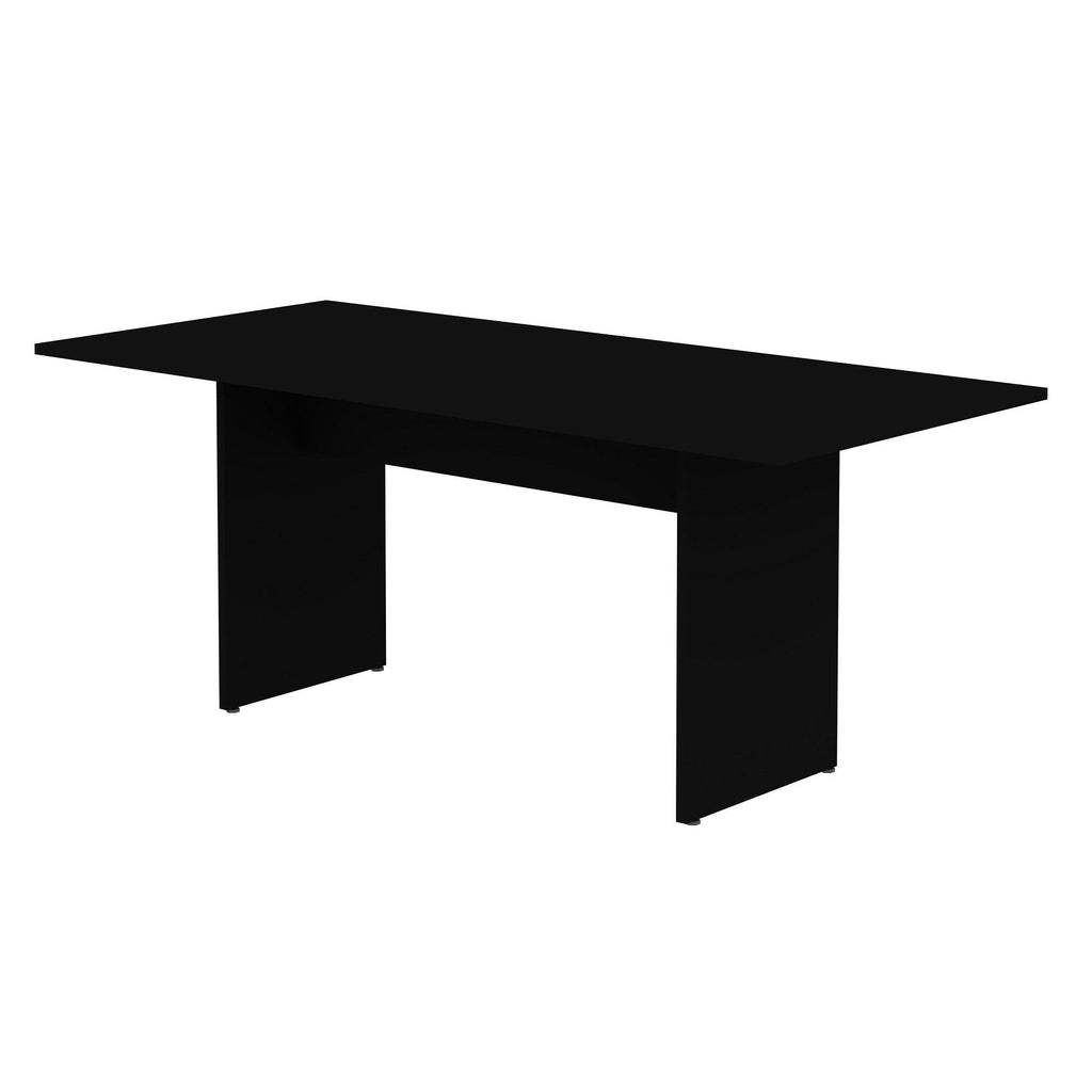 Black Dining Table - Seats 6.