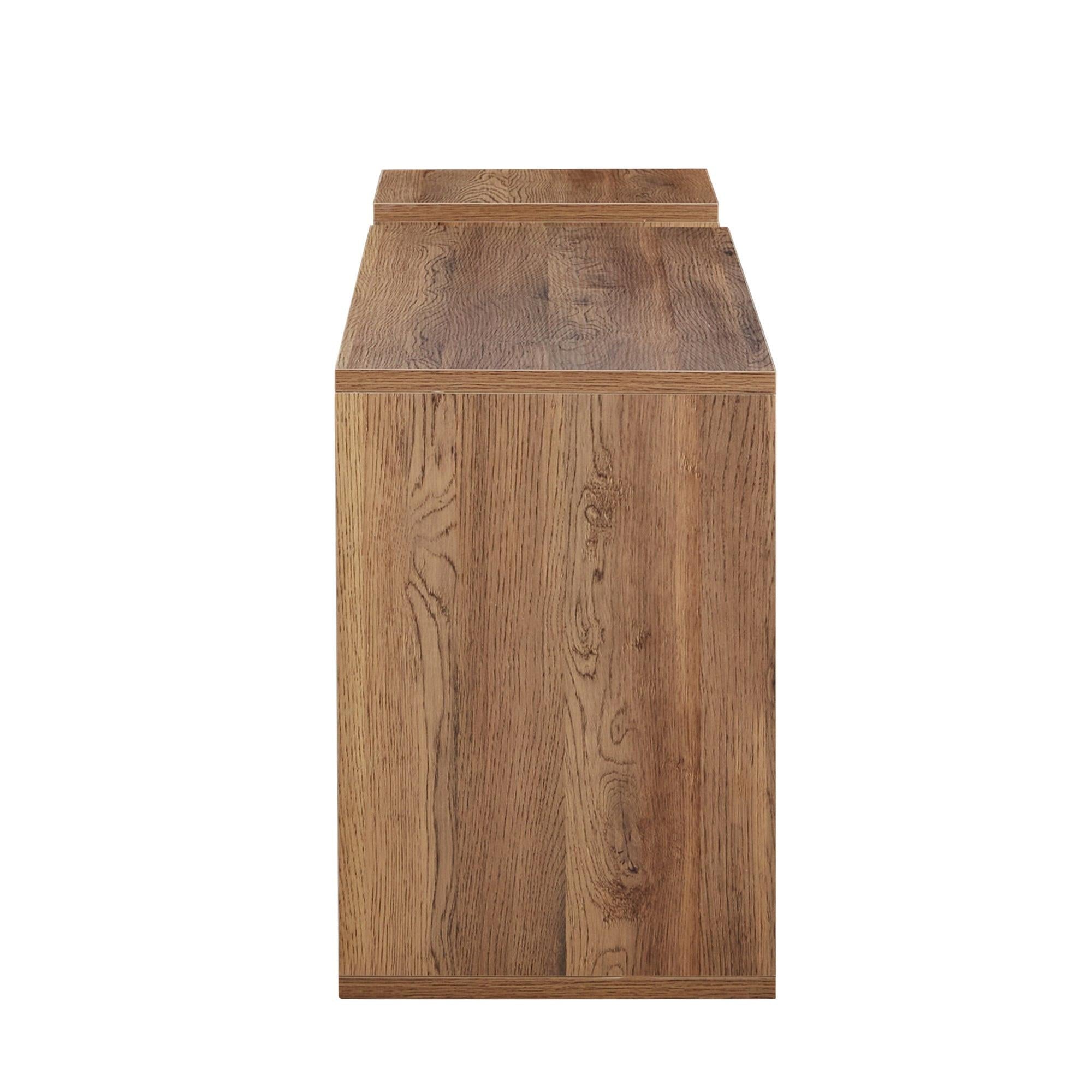 2 Pieces Cube TV Stand for Versatile Living Room Setup.