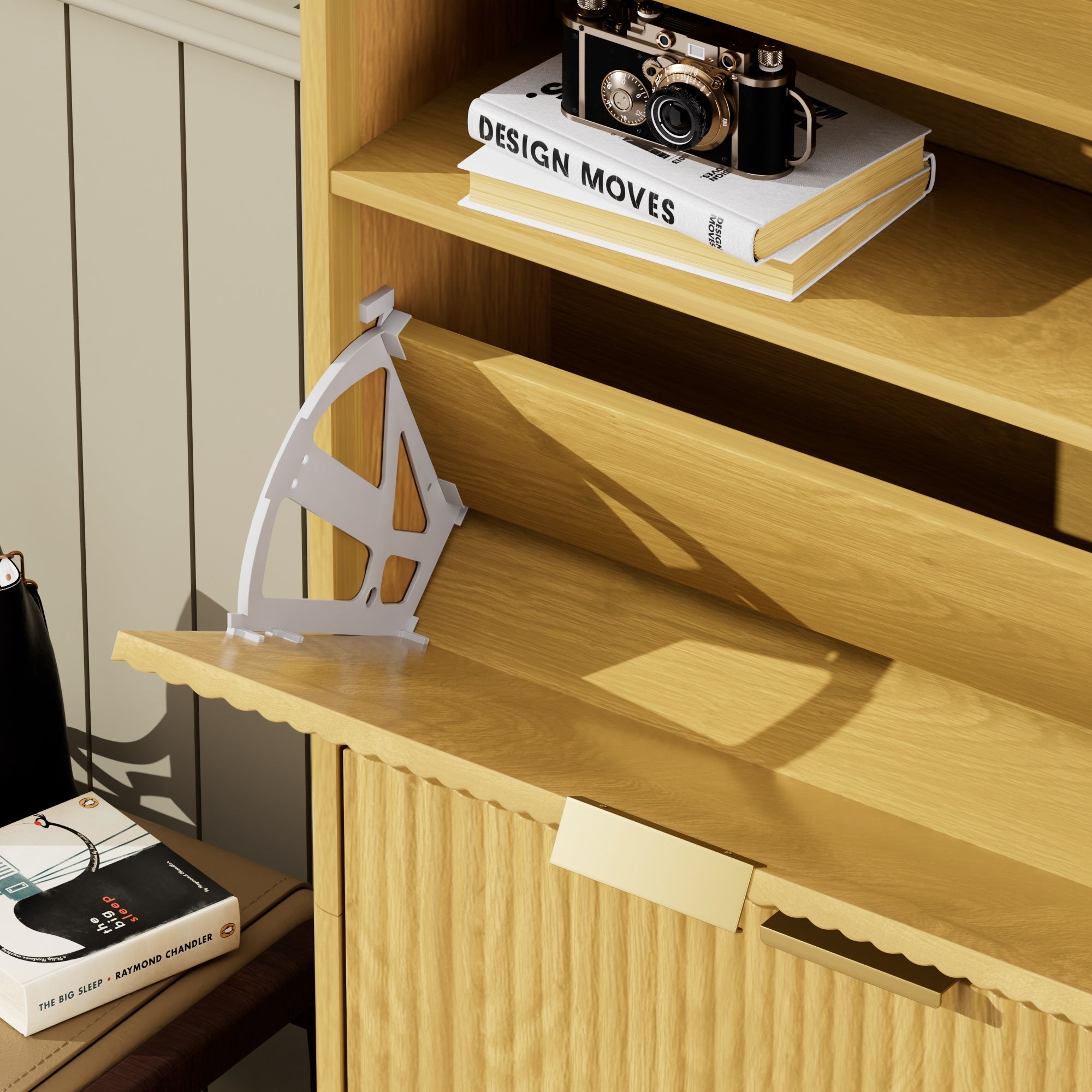 Hidden Shoe Storage Cabinet for Entryways