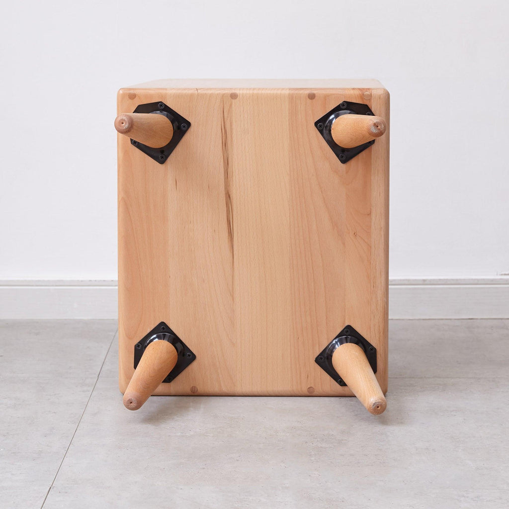 Solid Wood Bedside Cabinet Nordic Storage.