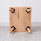 Solid Wood Bedside Cabinet Nordic Storage.