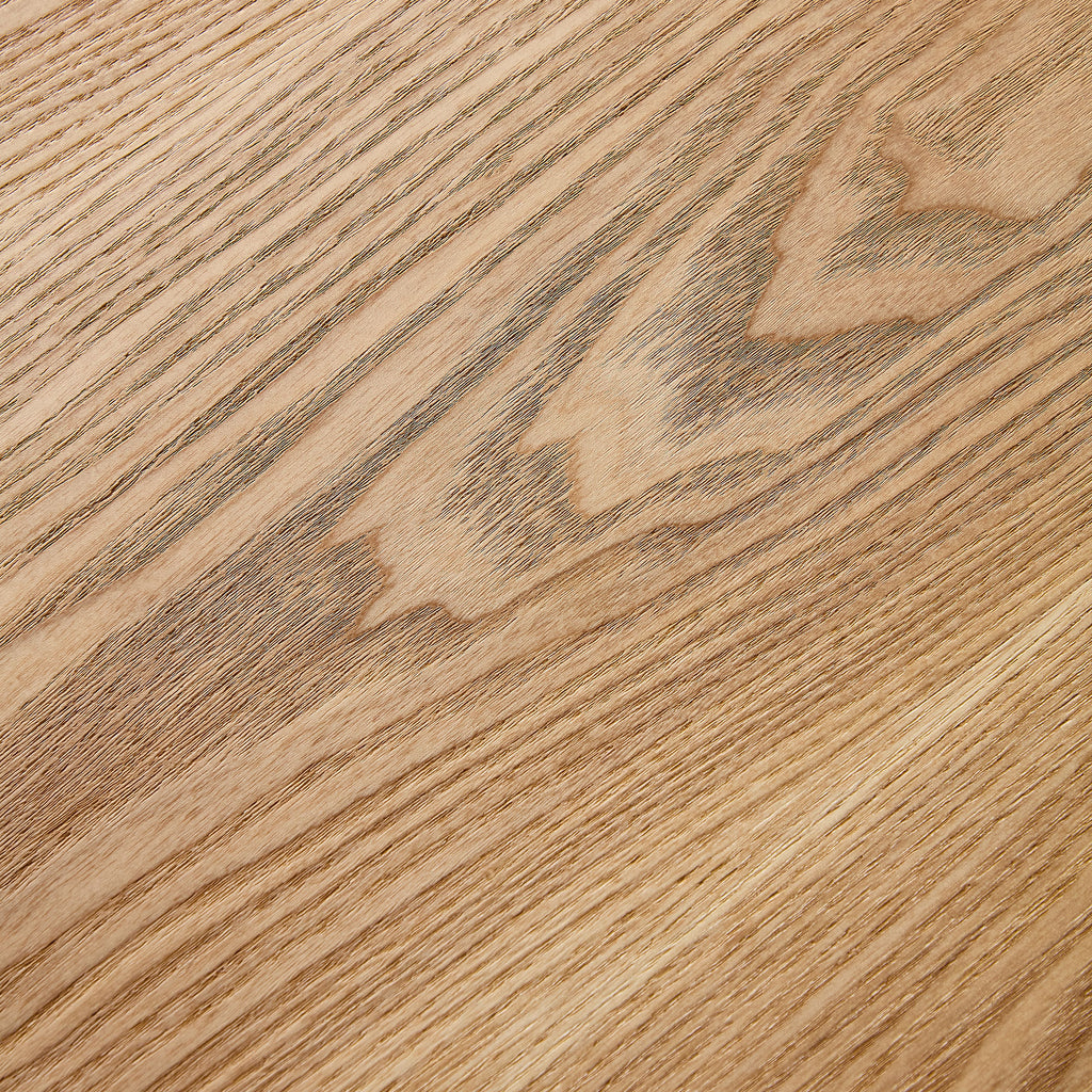 46.45 inch MDF Dining Table for Dining Room Round Dinner Tables Mid-Century Modern Table OAK