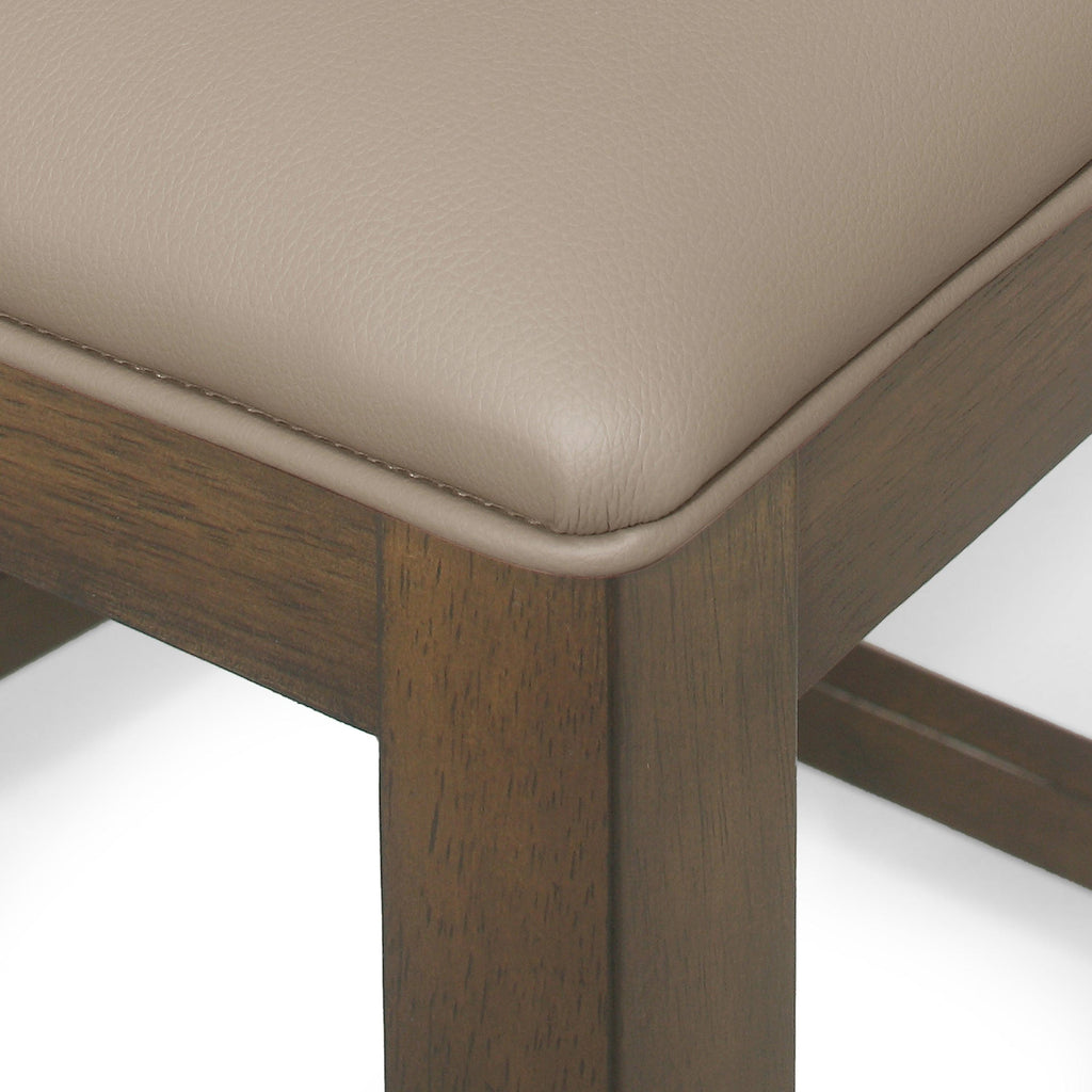 Farmhouse Counter Stools Set of 2 with X-Back Frame.