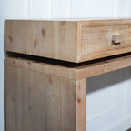 Rustic Wooden Console Table with 3 Drawers, 47in Entryway Table with Drawers, Wood Console Table For Entry Way, Hallway,Foyer, Corridor, Office