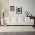 CHITA Modular Sectional Sofa 4-Seater with Wider Seats.