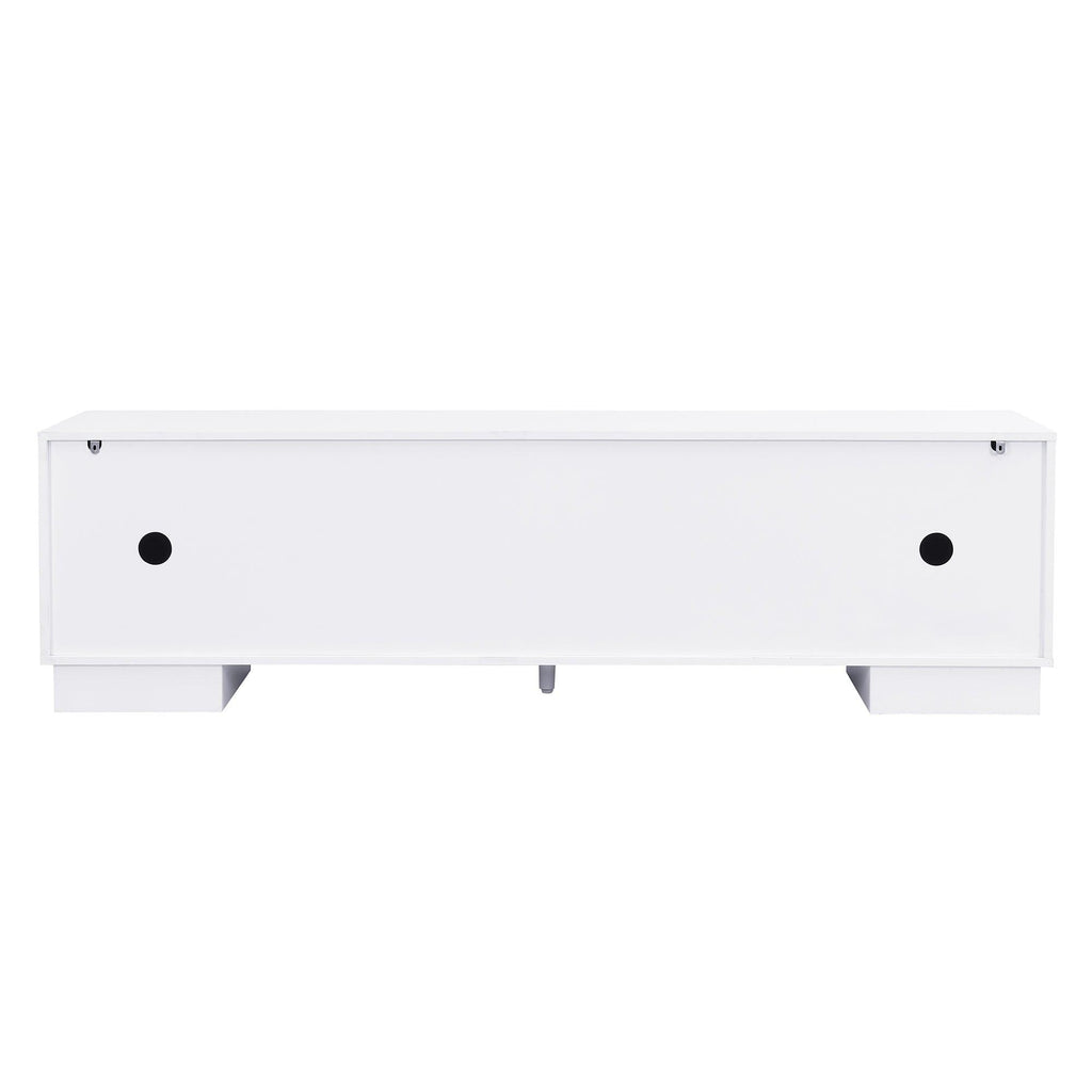 70.8'' Modern TV Stand for 75 Inch TVs - Stylish Storage Solution.