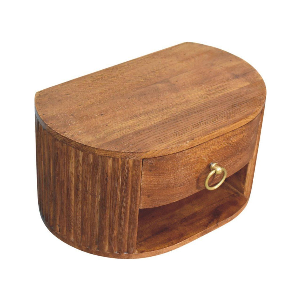 Artisan Furniture Solid Wood Nightstand for Bedrooms.