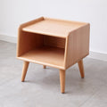 Solid Wood Bedside Cabinet Nordic Storage.