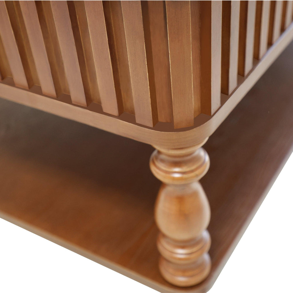 Vintage Brown Lift Top Coffee Table with Storage.