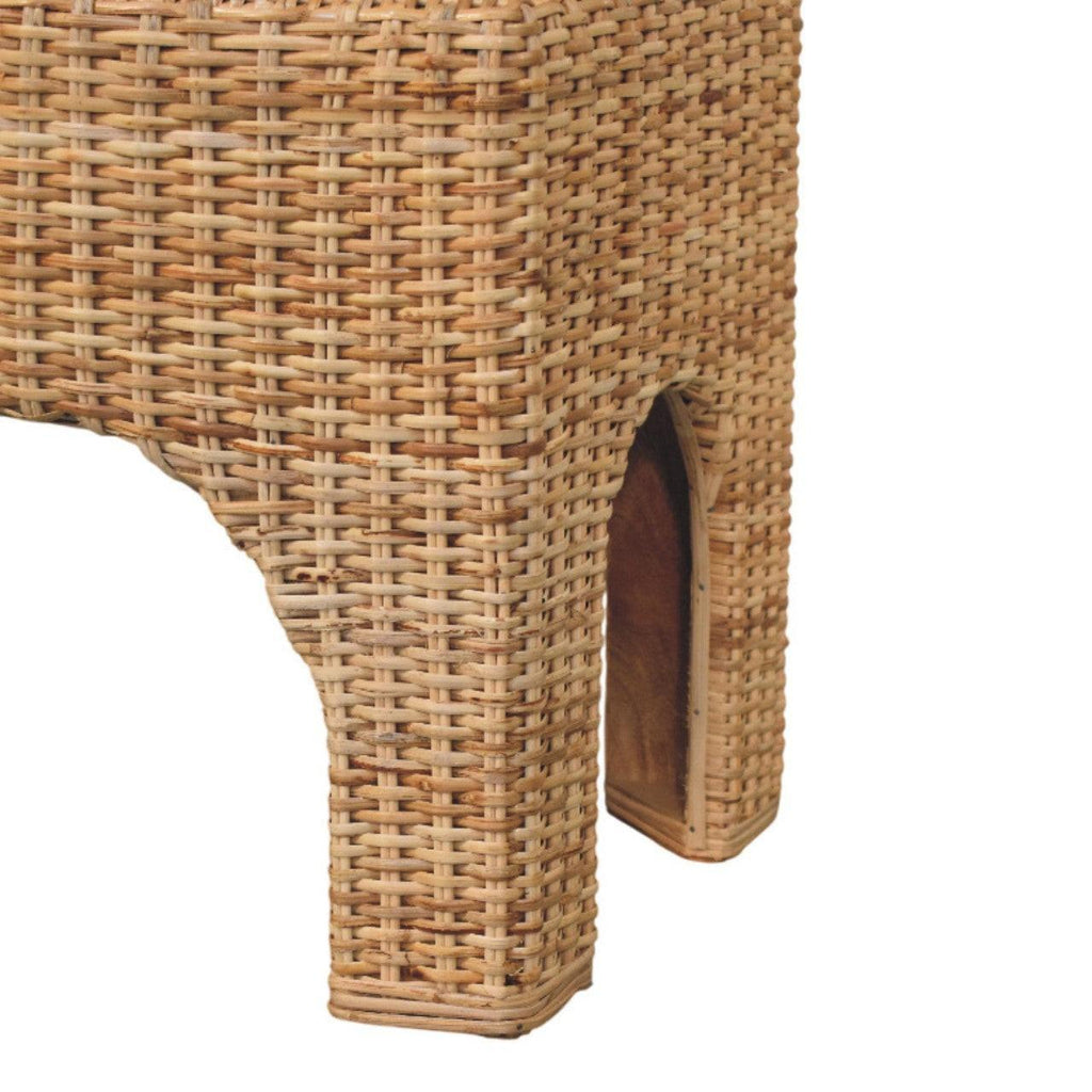 Rattan Harmony - Handmade Wood Decor.