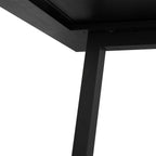 Whitley Black Wooden Dining Table.