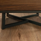 L-Shaped Desk with 2 Drawers and Cubbyholes.