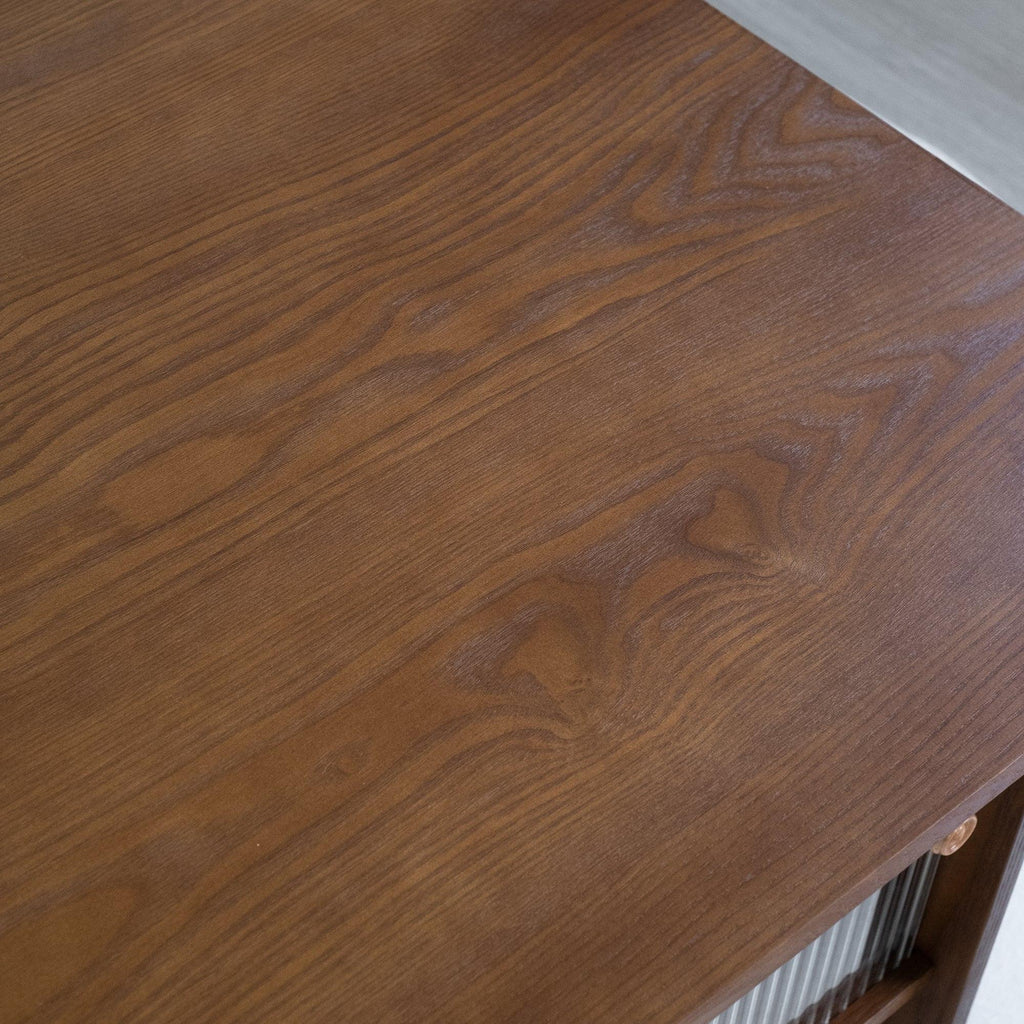 47-inch modern minimalist coffee table with storage.
