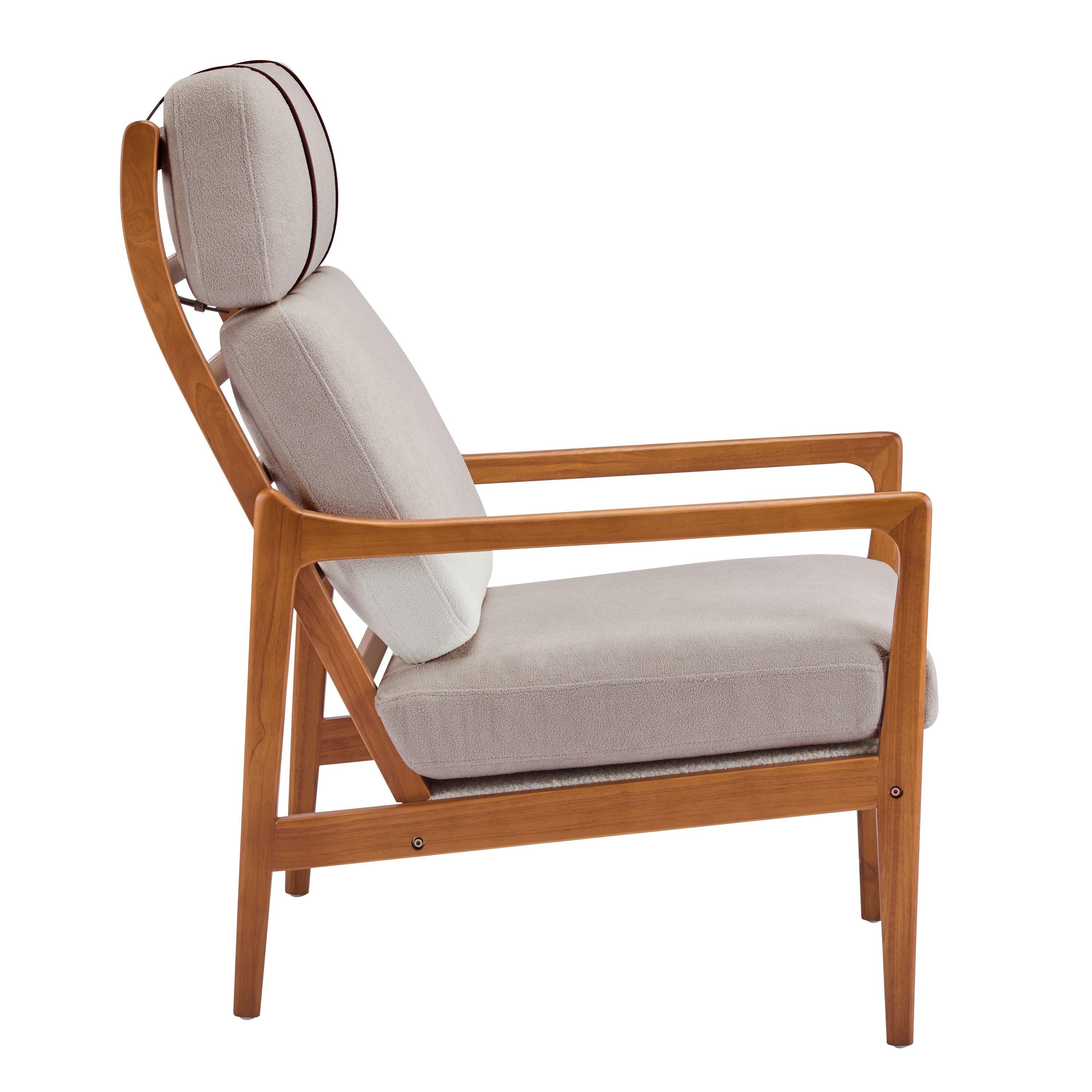 Mid Century Modern Accent Armchair for Comfortable Seating.