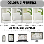 Curved Sectional Sofa with 4 Pillows for Stylish Seating.