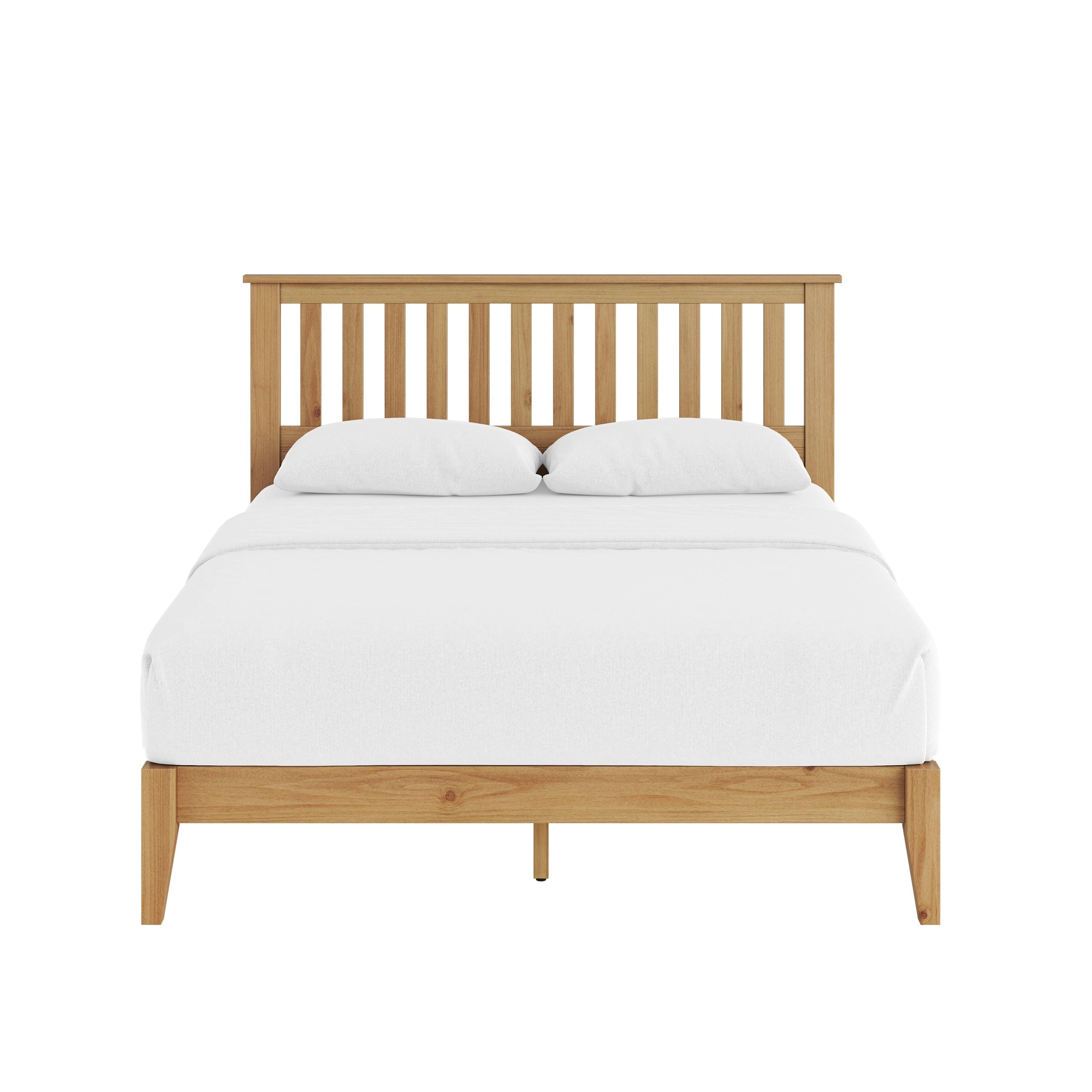 Malinda Mission Style Queen Panel Bed for Modern Spaces.