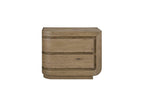Right Nightstand in English Knotty Oak with USB Port.
