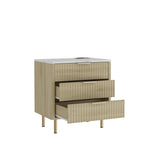 Smart Nightstand with Charging Station and Night Light.